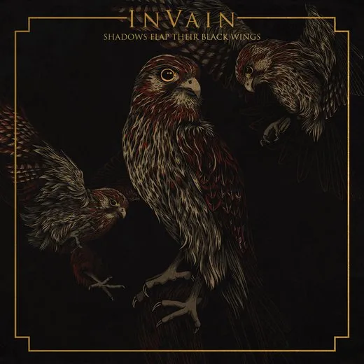 Shadows Flap Their Black Wings von In Vain – Cover