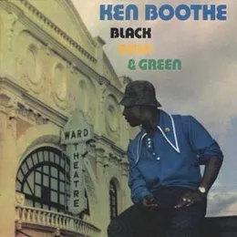 Black, Gold & Green von Ken Boothe – Album Cover