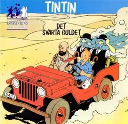 Tintin: Det svarta guldet von Hergé – Album Cover