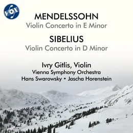 Mendelssohn: Violin Concerto in E minor / Sibelius: Violin Concerto in D minor von Ivry Gitlis – Album Cover