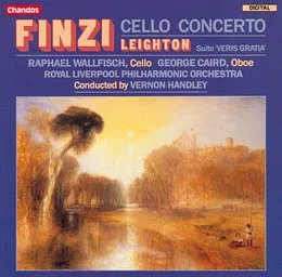 Finzi: Cello Concerto / Leighton: Suite “Veris Gratia” von Raphael Wallfisch – Album Cover