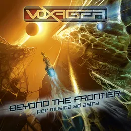 Beyond the Frontier von Voxager – Album Cover