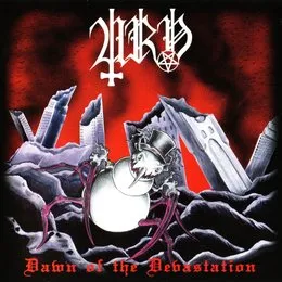 Dawn of the Devastation von Urn – Album Cover
