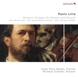 Konzert-Trilogie für Violine und Klavier von Michael Schäfer – Album Cover