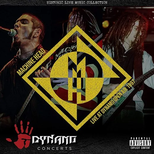 Live at Dynamo Open Air 1997 von Machine Head – Album Cover