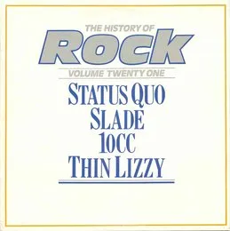 The History of Rock, Volume Twenty One von Thin Lizzy – Album Cover