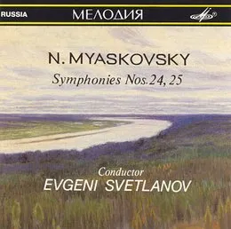 Symphonies nos. 24, 25 von Николай Яковлевич Мясковский – Album Cover