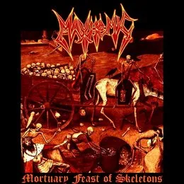 Mortuary Feast of Skeletons von Mayhemic – Cover