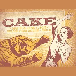 May 31 & June 1, 2013: Three Stages at Folsom Lake College, Folsom, CA von CAKE – Album Cover