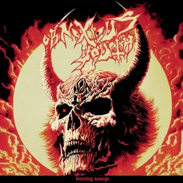 Burning Savage von Obnoxious Youth – Album Cover