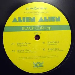 Black Guru von Alien Alien – Cover