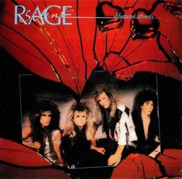Shattered Hearts von Silent Rage – Album Cover