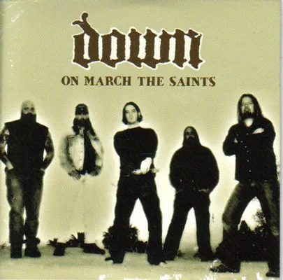 On March the Saints von Down – Album Cover