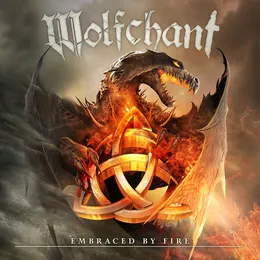 Embraced by Fire von Wolfchant – Album Cover