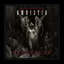 We All Bleed Red von Amnistia – Album Cover