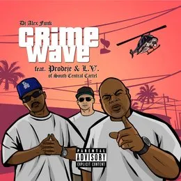 Crime Wave von L.V. – Cover