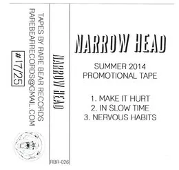 Summer 2014 Promotional Tape von Narrow Head – Cover