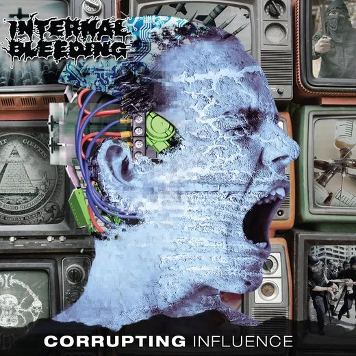 Corrupting Influence von Internal Bleeding – Album Cover