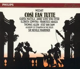 Così fan tutte von Anne Sofie von Otter – Album Cover