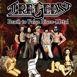Death to False Disco-Metal von Tragedy – Album Cover