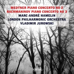 Medtner: Piano Concerto no. 2 / Rachmaninov: Piano Concerto no. 3 von Владимир Михайлович Юровский – Album Cover