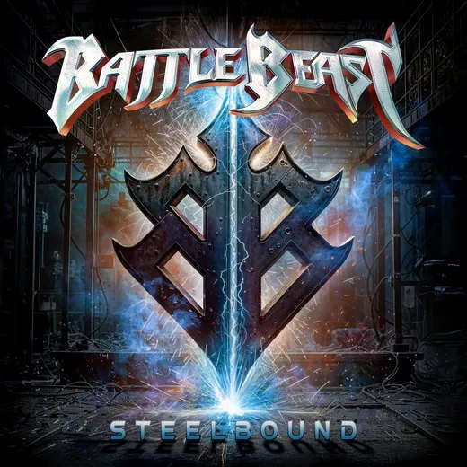 Here We Are von Battle Beast – Album Cover
