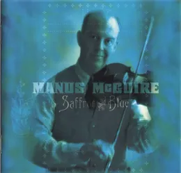 Saffron and Blue von Manus McGuire – Album Cover