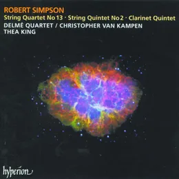 String Quartet no. 13 / String Quintet no. 2 / Clarinet Quintet von Christopher van Kampen – Album Cover