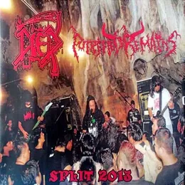 Split 2013 von Putrefied Remains – Cover