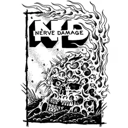 Hard Rain/Police von Nerve Damage – Cover
