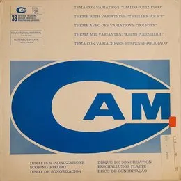 Tema Con Variazioni: “Giallo‐Poliziesco” von Various Artists – Album Cover