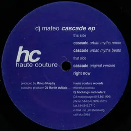 Cascade EP von Mateo Murphy – Cover