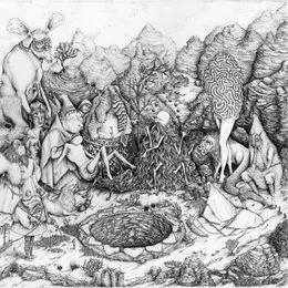 A World Within Flesh von Hellkeeper – Album Cover