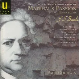 Mattheus Passion, BWV 244 von Stephen Varcoe – Album Cover
