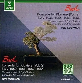 Concerto for 2 Harpsichords in C major, BWV 1061: II. Adagio ovvero largo