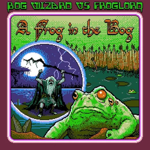 A Frog in the Bog von Froglord – Album Cover