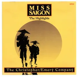 Miss Saigon (1992 studio cast) von Claude‐Michel Schönberg – Album Cover