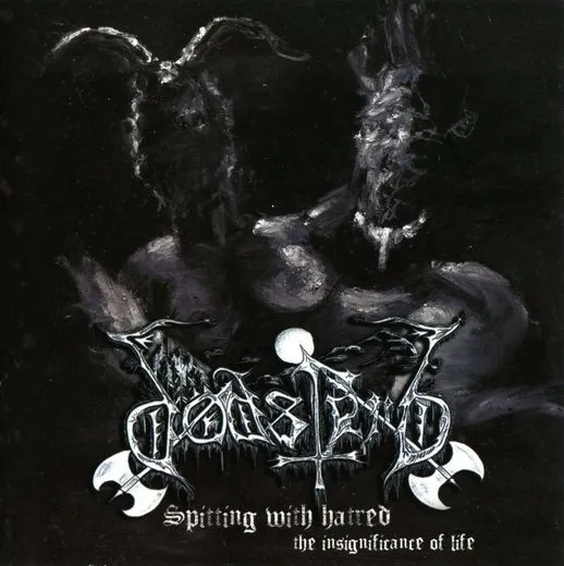 Spitting With Hatred the Insignificance of Life von Dødsferd – Album Cover
