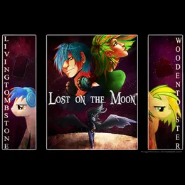 Lost on the Moon von Glaze – Cover