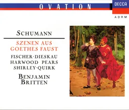 Szenen aus Goethes Faust von Peter Pears – Album Cover