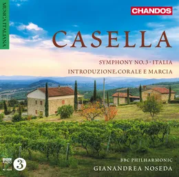 Symphony no. 3 / Italia / Introduzione, corale e marcia von Alfredo Casella – Album Cover