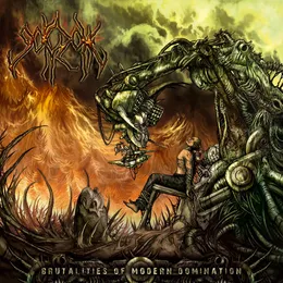 Brutalities Of Modern Domination von Gorezone – Album Cover