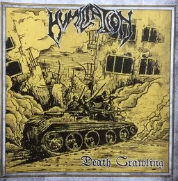 Death Crawling / Night Howler von Oldskull – Cover