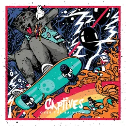 Over the Rainbow von Captives – Album Cover