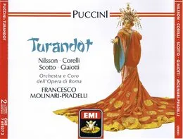 Turandot von Birgit Nilsson – Album Cover