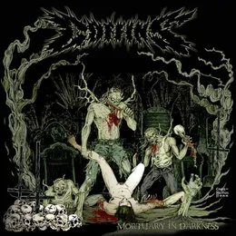 Mortuary in Darkness von Coffins – Album Cover