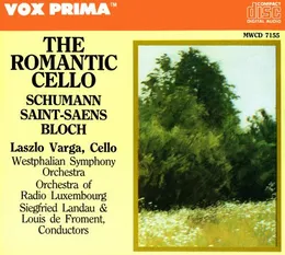 The Romantic Cello von Ernest Bloch – Album Cover