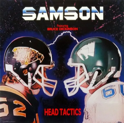 Head Tactics von Samson – Album Cover