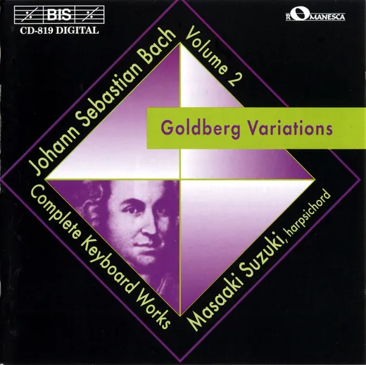 Complete Keyboard Works, Volume 2: Goldberg Variations
