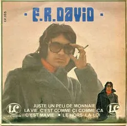 Juste un peu de monnaie von F.R. David – Cover